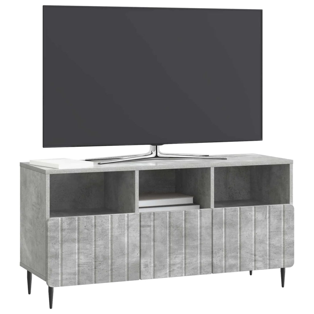 Mobile TV con cassetto Grigio Cemento 102 x 34,5 x 50 cm 894448