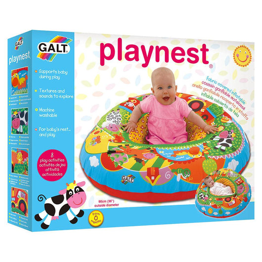 Nido Gioco Anello Triangolare Gonfiabile per Bambini 8 Attività Galt