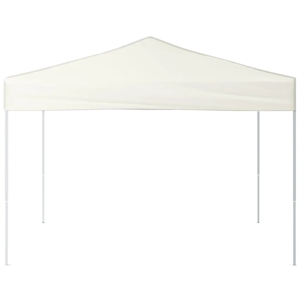 Tenda per Feste Pieghevole Crema 3x3 m