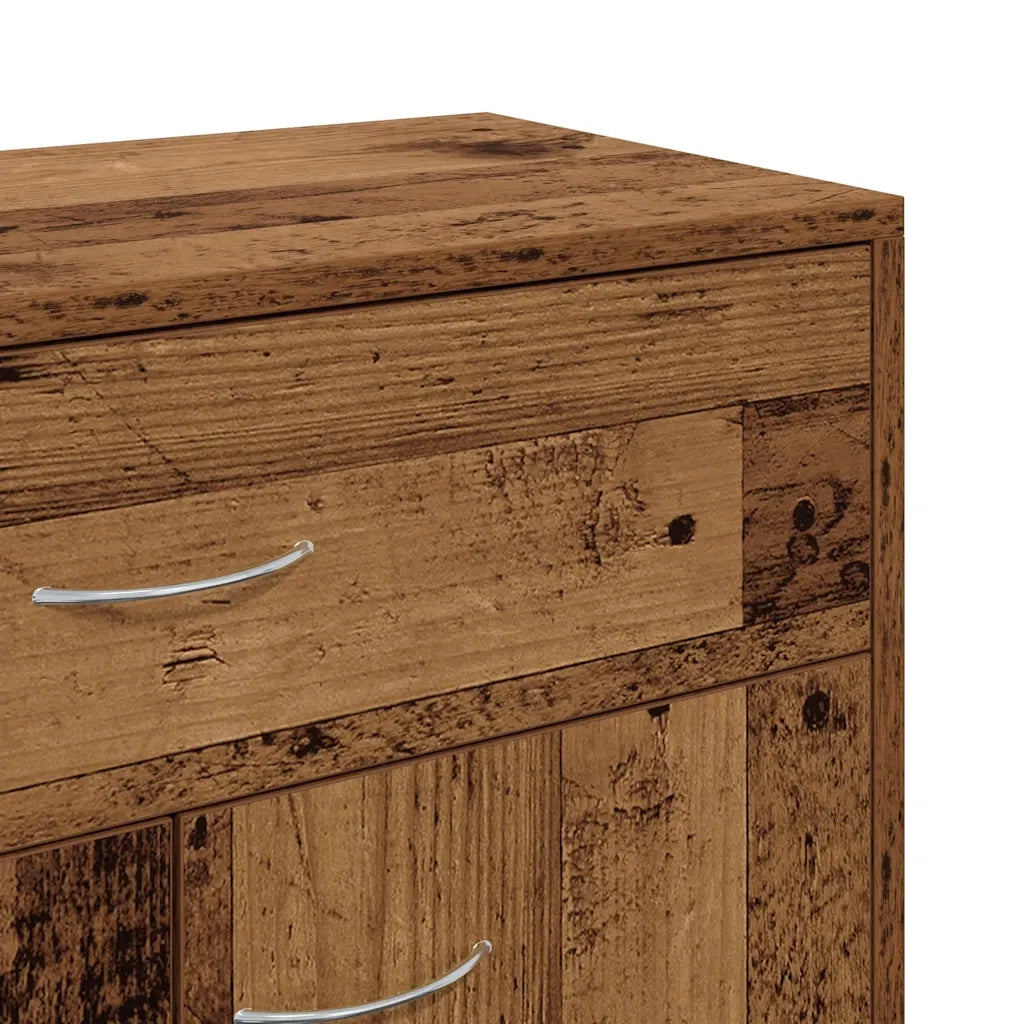 vidaXL Credenza Legno Antico 60x30x75 cm in Legno Multistrato
