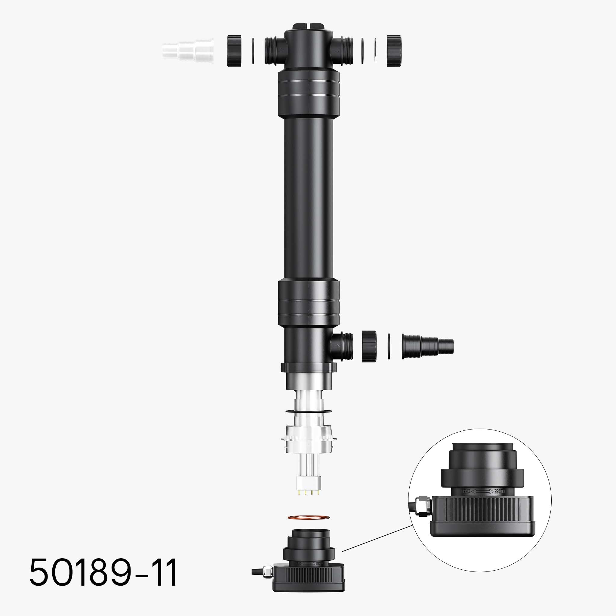 Ricambio per CUV-655 Chiarificatore per laghetto UVC Trasformatore Set di collegamento