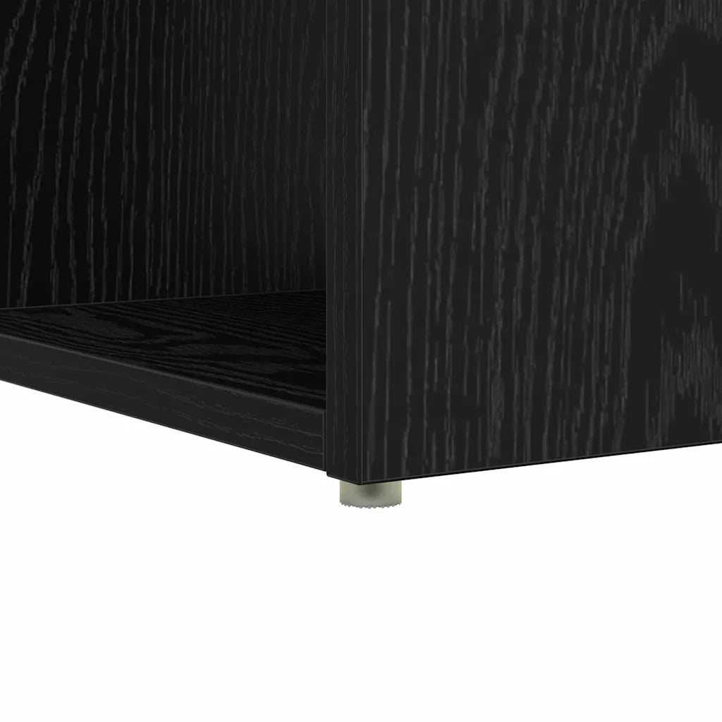 Scrivania Rovere Nero 108 x 55 x 103.5 cm Legno multistrato 869459