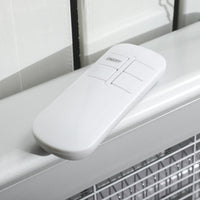 Zanzariera Elettrica 2 Lampade 20W in ABS e Metallo Bianca