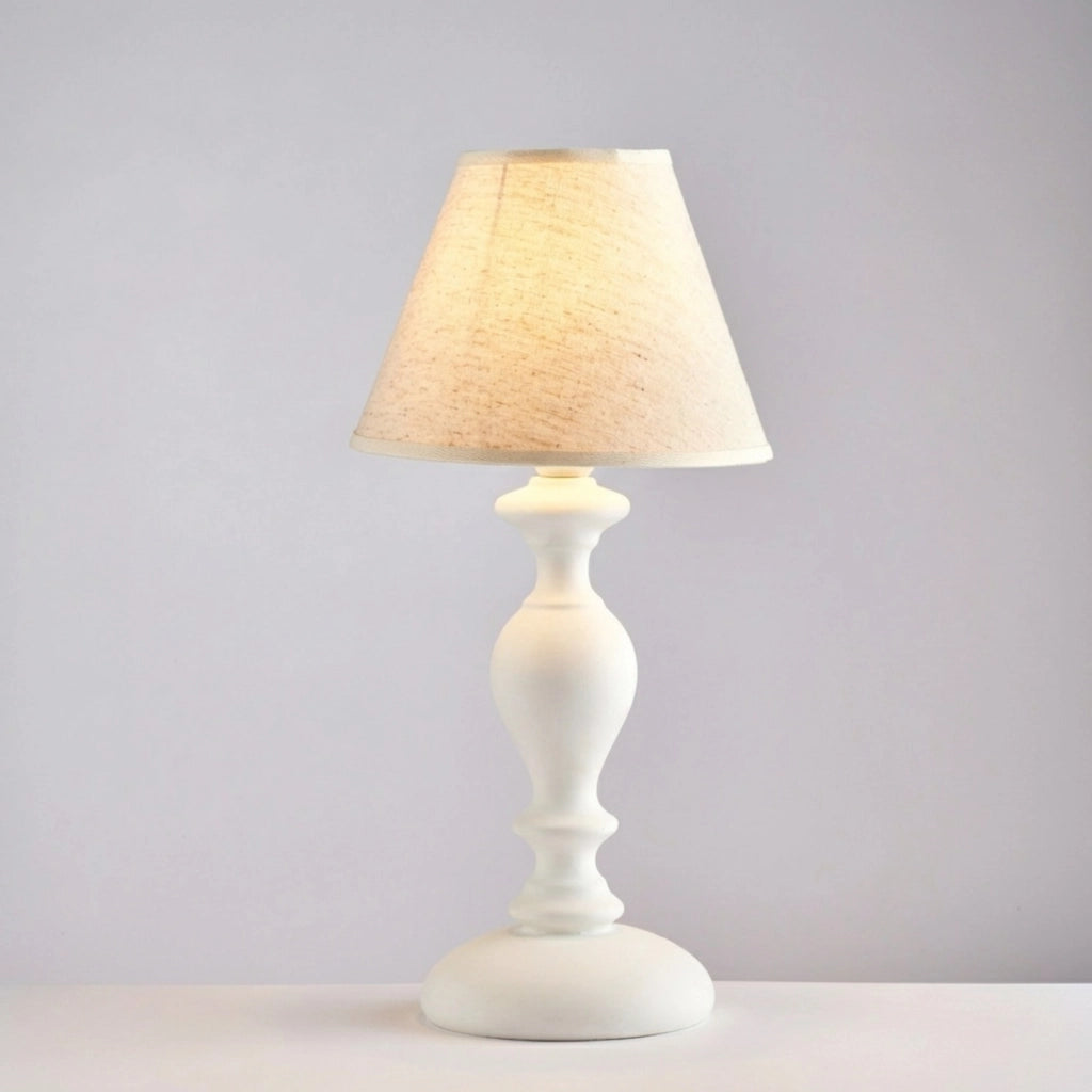 Lumetto Shabby Chic Cascina Bianco 1 Luce E14