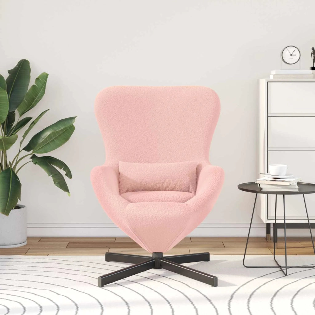 Divano Sedia-Poltrona uovo Rosa 63 x 73 x 90 cm Tessuto
