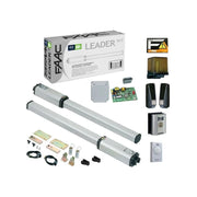 KIT AUTOMAZIONE FAAC LEADER CANCELLO BATTENTE GREEN ENERGY SAFE 105633445