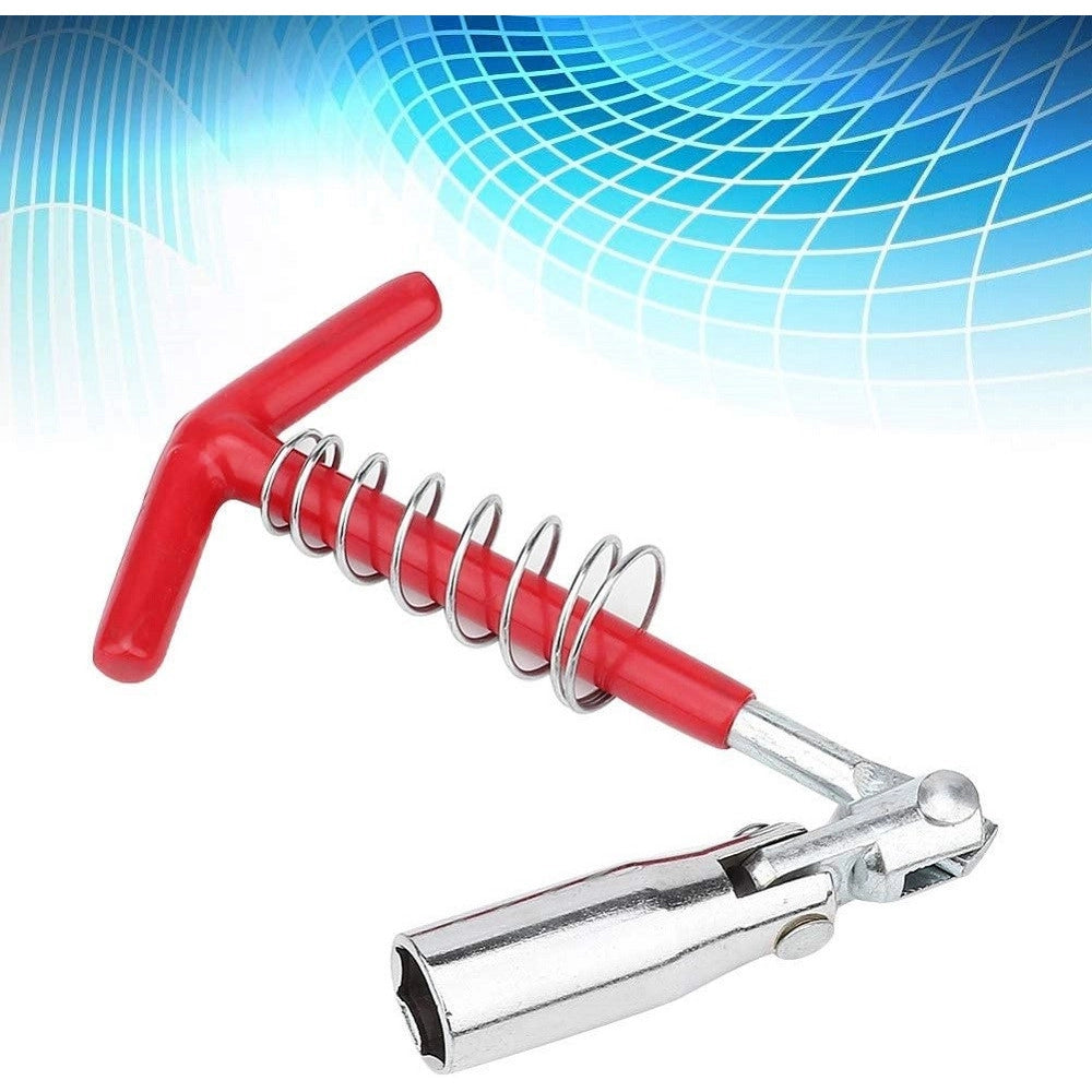 Trade Shop - Chiave Per Candele Regolabile Impugnatura A T Riparazione Auto Presa Candela 16mm -