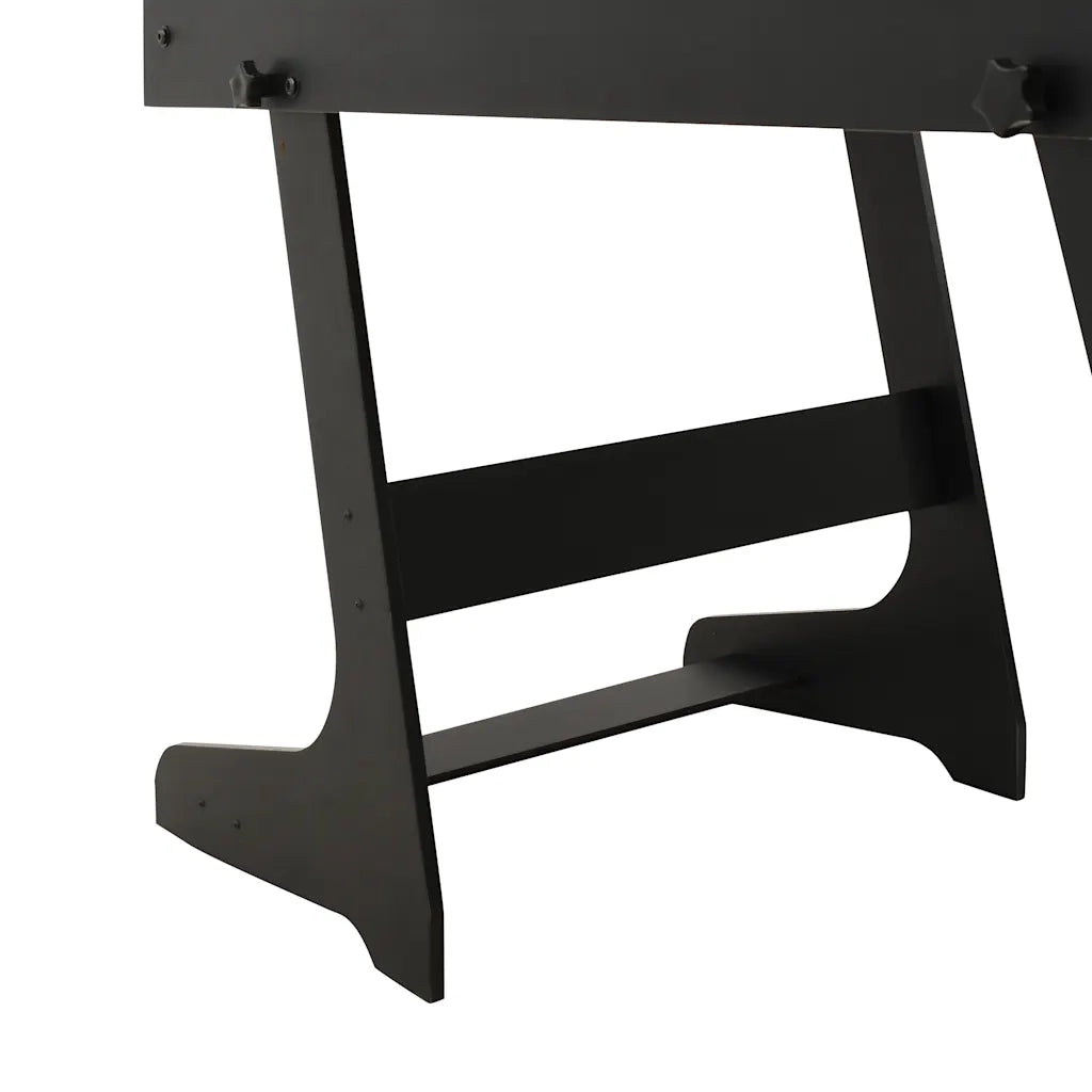 Calcio Balilla Pieghevole 121x61x80 cm Nero cod mxl 76776