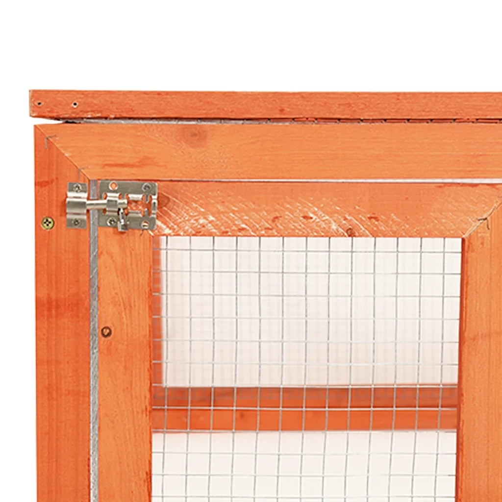 Conigliera 183x90x46,5 cm in Legno Massello di Abete 170877