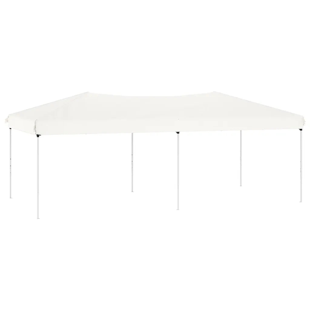 Tenda per Feste Pieghevole-Tenda Gazebo Bianco 3x6 m