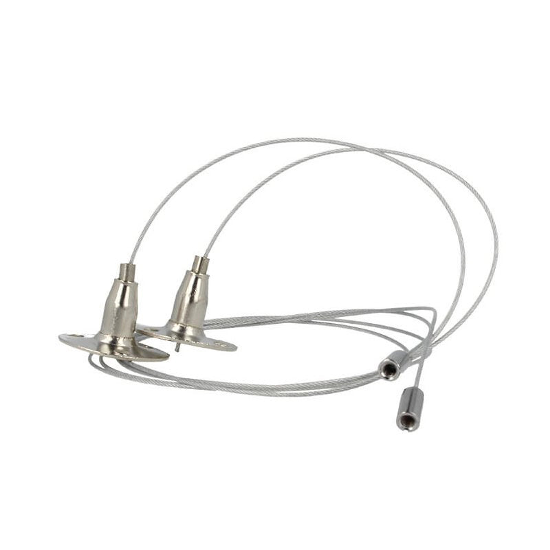 Kit Staffa Per il Fissaggio a Sospensione della Plafoniera Led Tri Proof TL1560N e Profilo Alluminio BA1732
