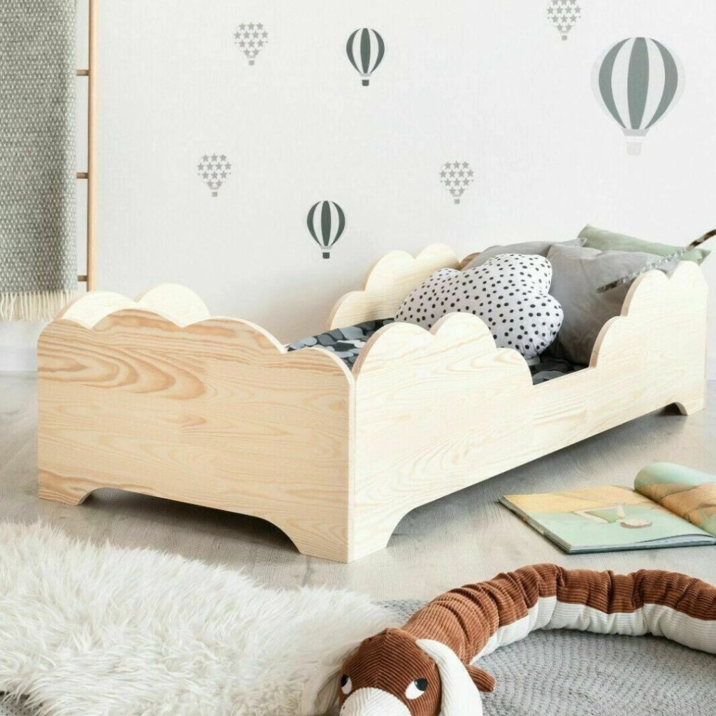 Lettino Montessori CHICCHI beige 143 x 75 cm