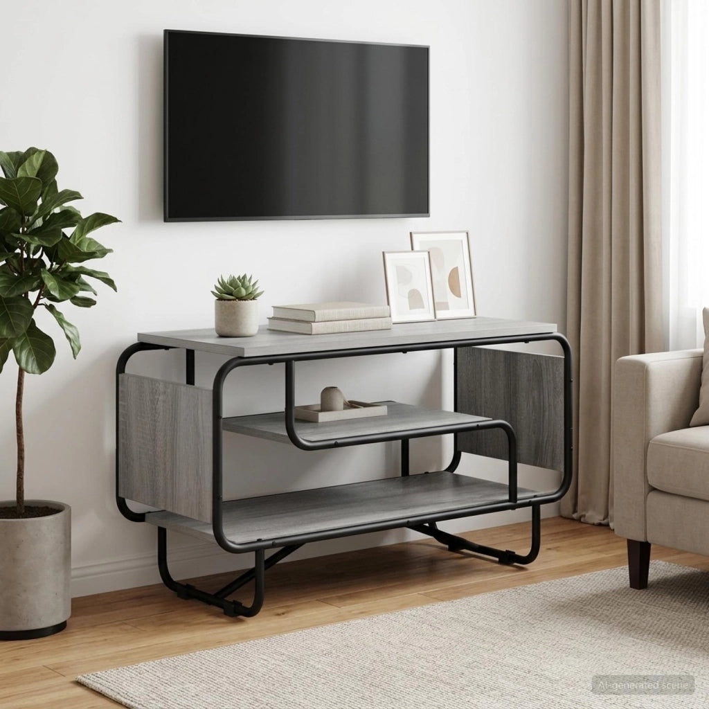 Supporto TV 80 x 36 x 45 cm Sonoma grigio Legno ingegnerizzato 8007855