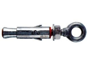 TASSELLO IN ACCIAIO CON OCCHIOLO SLM- - SLM 10 MA occhiolo foro occhio ø mm.12,5 - 25 pezzi FISCHER