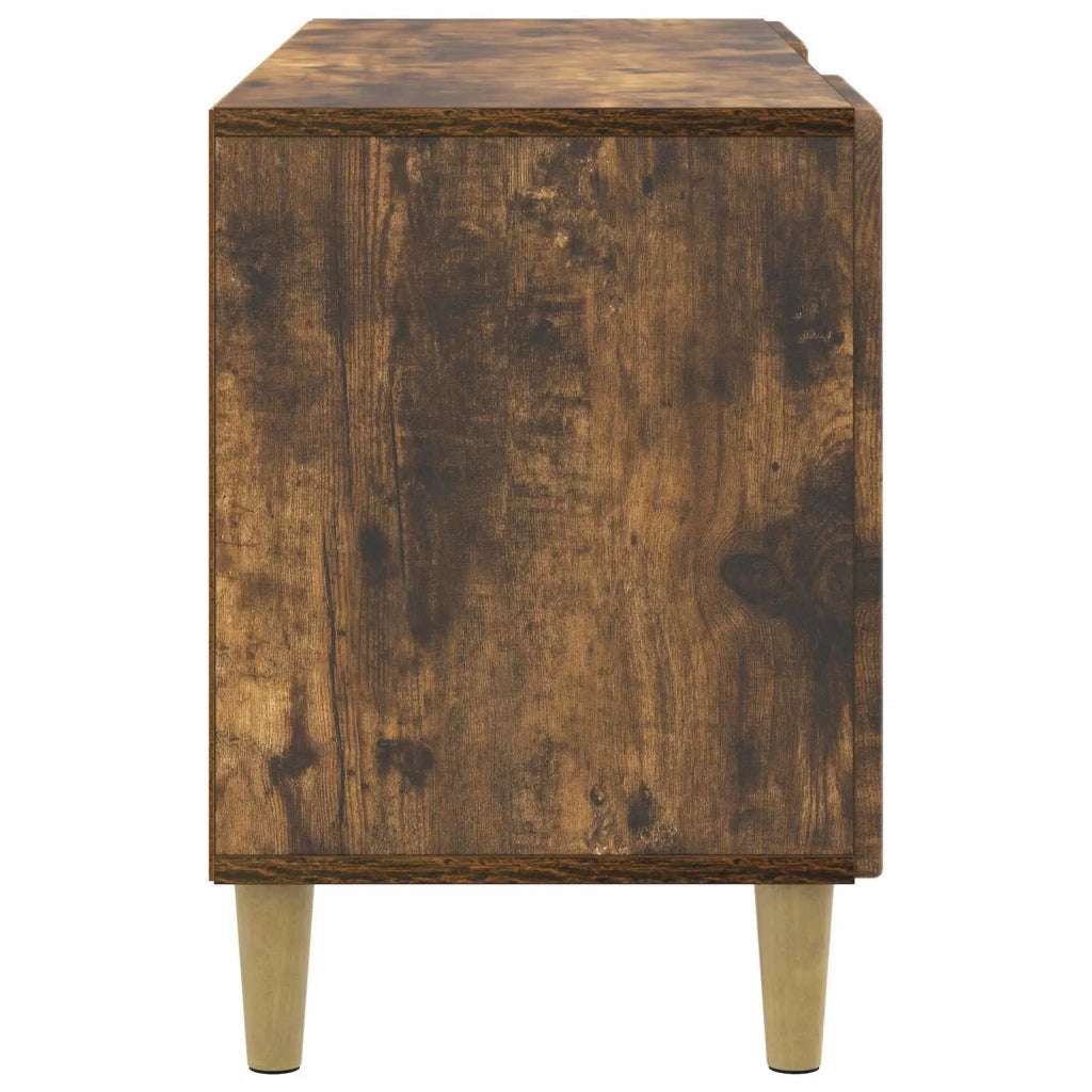 Mobile TV | Armadietto TV | Mobile Porta TV Rovere Fumo 102 x 34,5 x 50 cm Legno ingegnerizzato