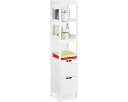 Cassettiere per bagno alta - Cassettiera per bagno a colonne - Cassettiera per bagno in piedi - Piccola cassettiera con porte
