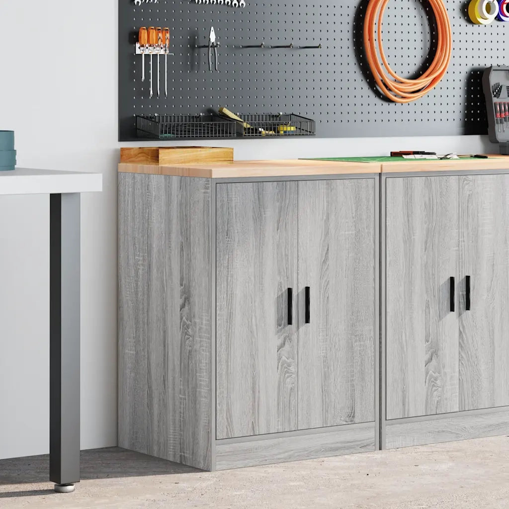 Armadietto da Garage Grigio Sonoma 60x51x85 cm 860576