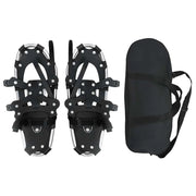 Ciaspole 3 in 1 Argento e Nero 53,5 x 21 cm Alluminio e HDPE CFW9784924