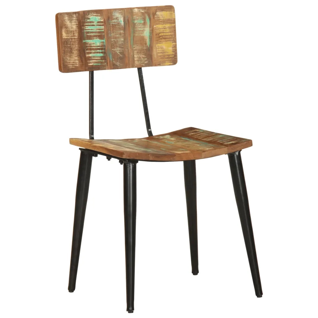 Sedie da Pranzo 2 pz in Legno Massello di Recupero 287901