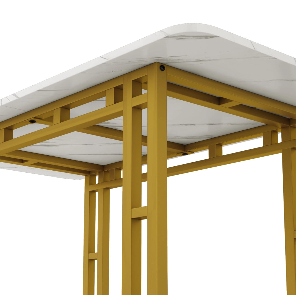 Tavolo da pranzo con 4 sedie 120x70 cm; moderno per cucina e soggiorno; MDF e lino grigio