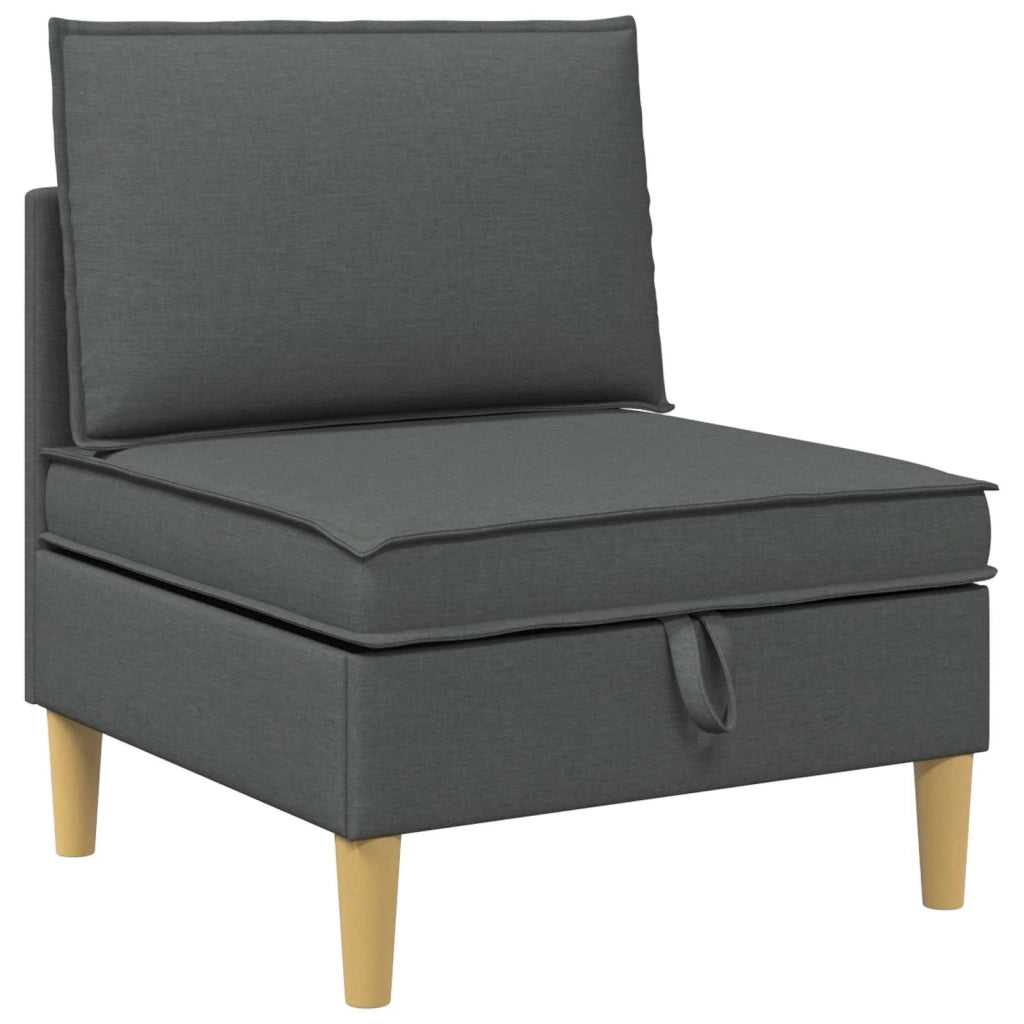 Set di divani modulari con spazio di archiviazione 4 pcs