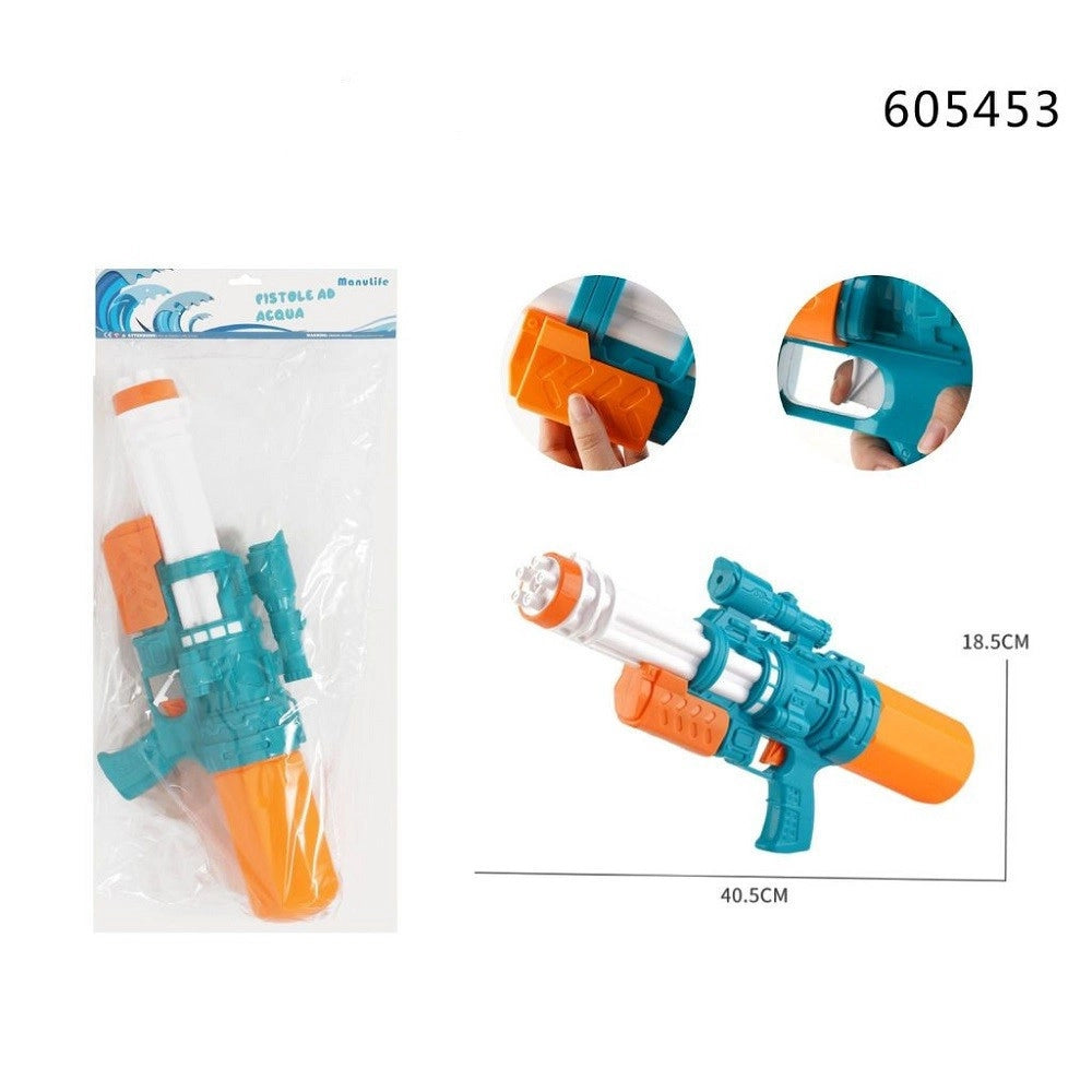 Trade Shop - Pistola Ad Acqua Giocattolo 40.5 X 18.5 Cm Gioco Per Bambini Mare Estate 605453 -