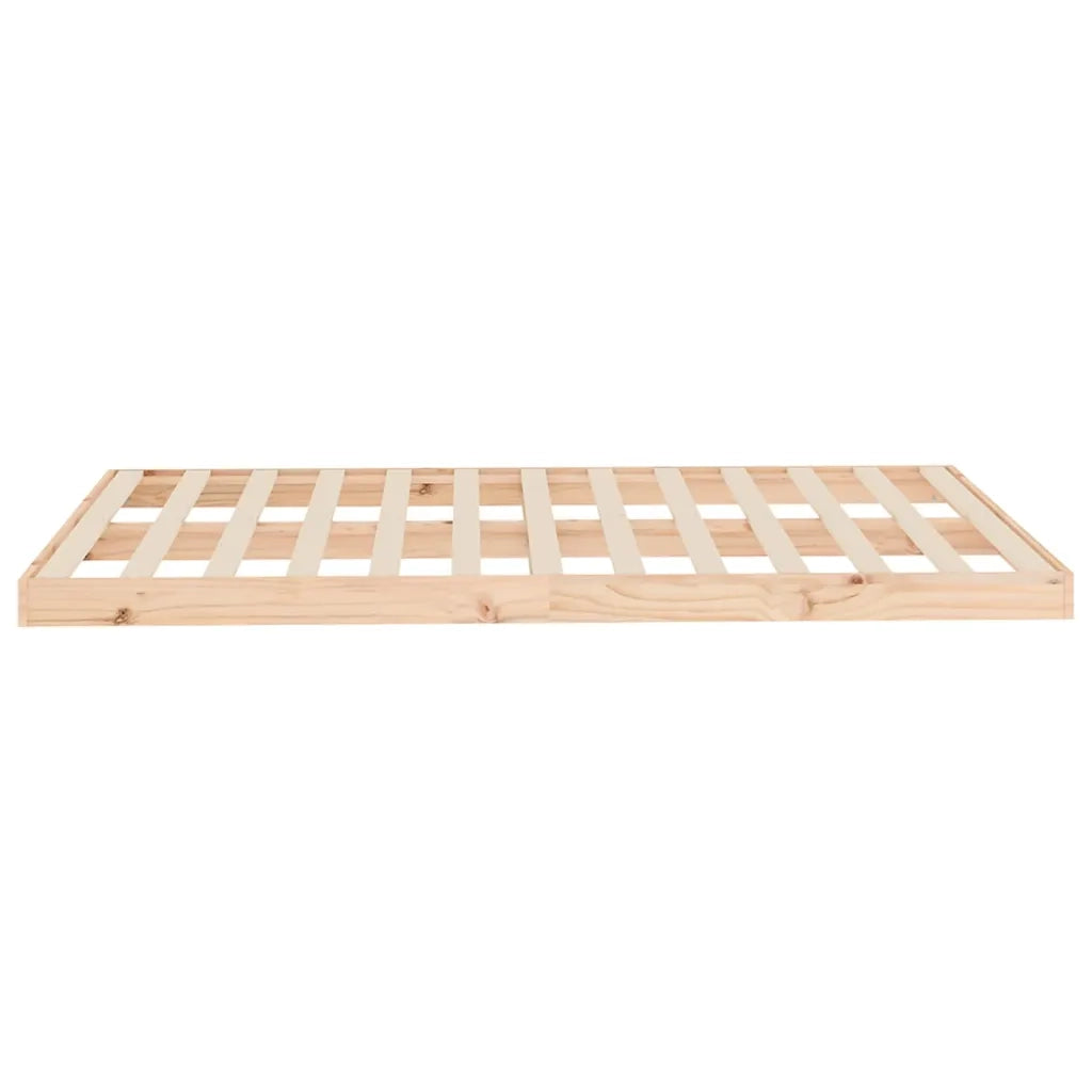 Giroletto senza Materasso 120x200 cm in Legno Massello di Pino 823449