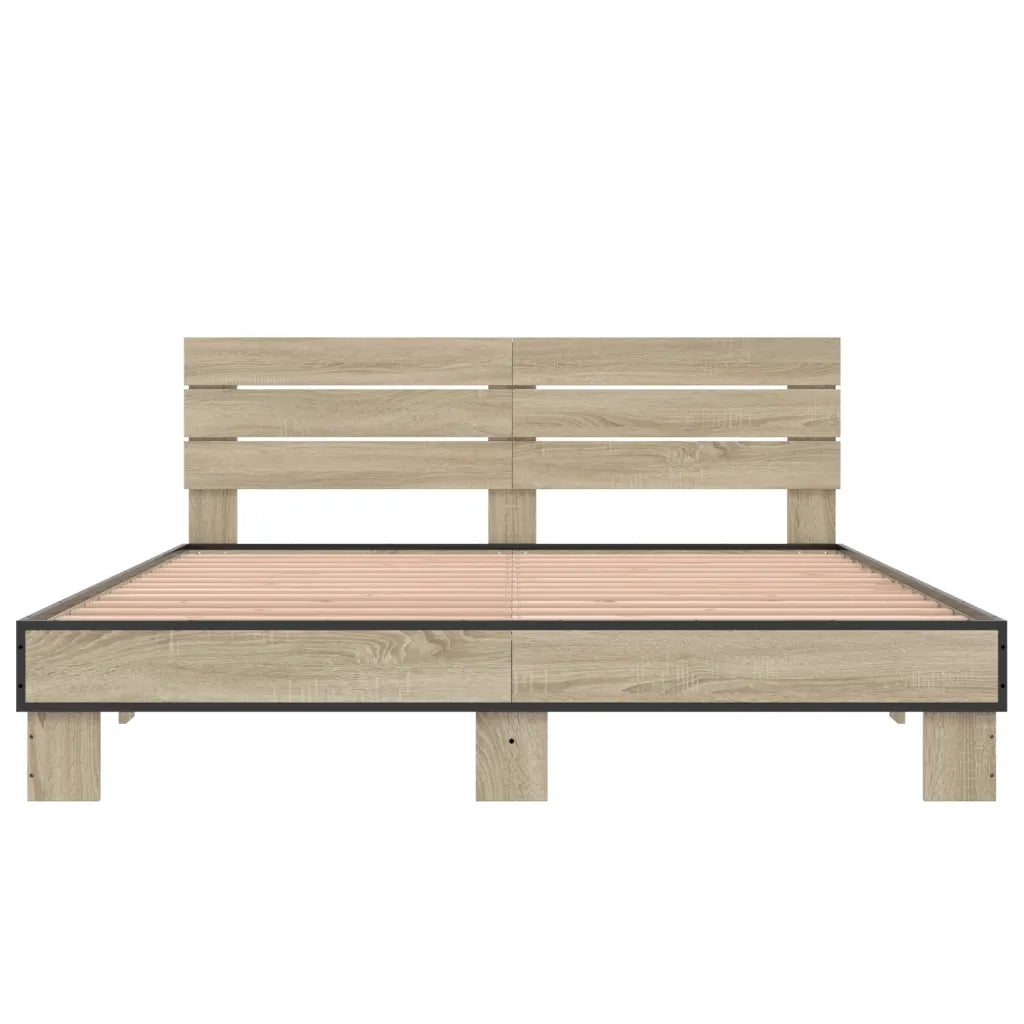Giroletto Rovere Sonoma 150x200 cm in Legno Multistrato Metallo 3280143