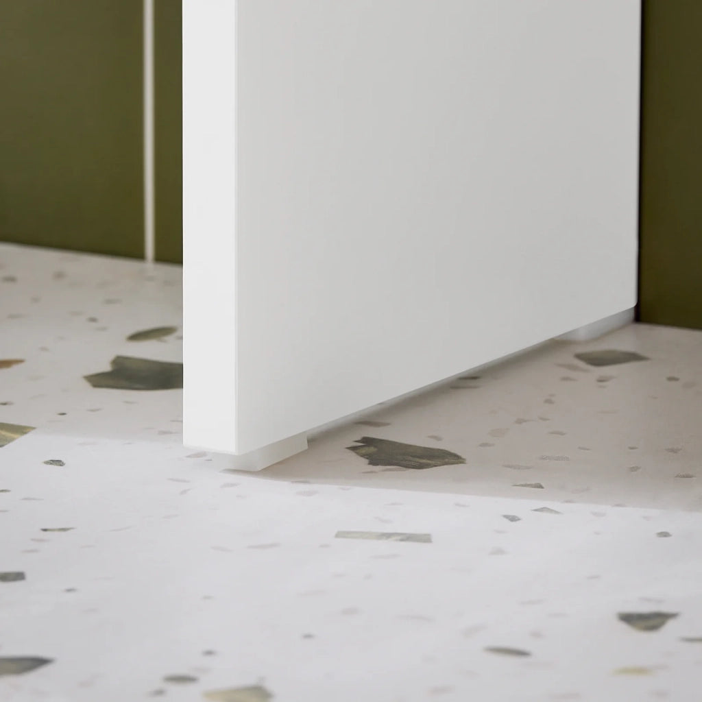 Scaffale per bagno con armadio Mensole bagno Armadio per lavatrice Armadio sovrastruttura Bianco 65x20x182cm BZR165-W