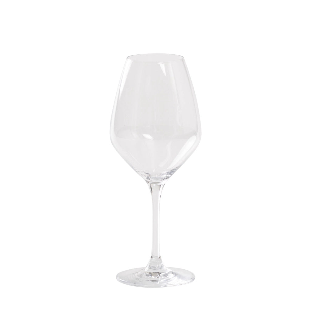 Set 6 Calici Solution 36 cl in Vetro Sonoro Superiore Trasparente per Degustazione Vini Bianchi e Rosati - Design Elegante e Resistente