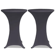 Copertura Elastica per Tavolo 70 cm Antracite 2 pz CFW6583901