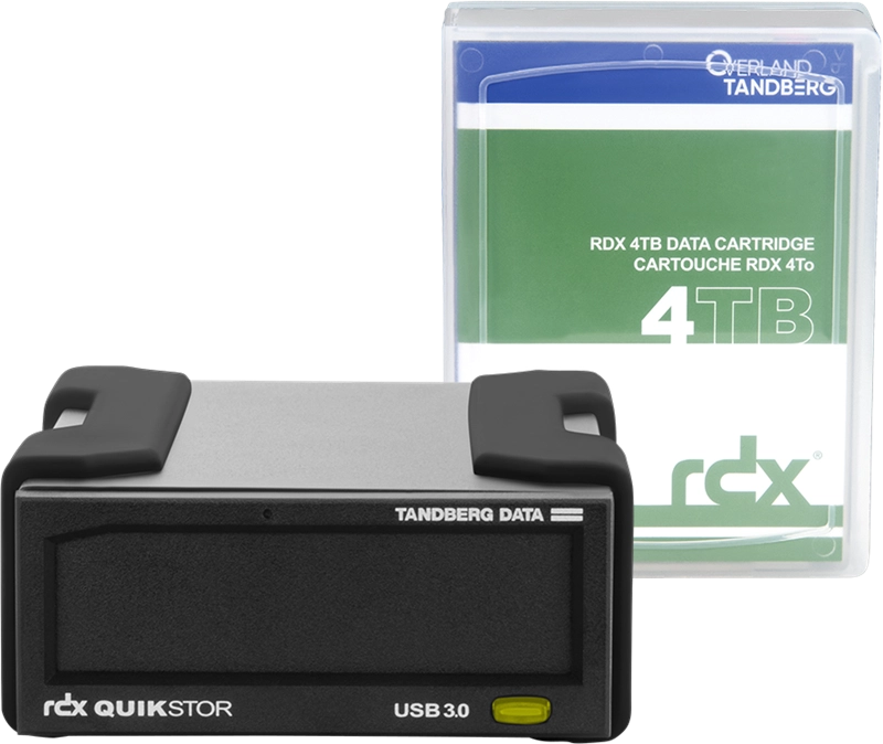 ORIGINAL Tandberg Data Accessori per computer nero 8866-RDX RDX-Externes-Laufwerk-Kit 4TB