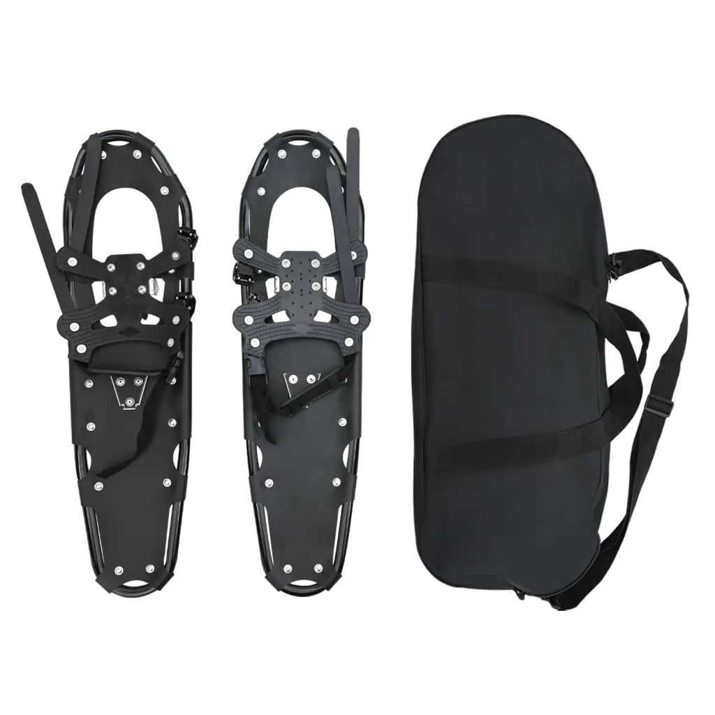 Ciaspole 3 in 1 Nero 78,5 x 22 cm Alluminio e HDPE