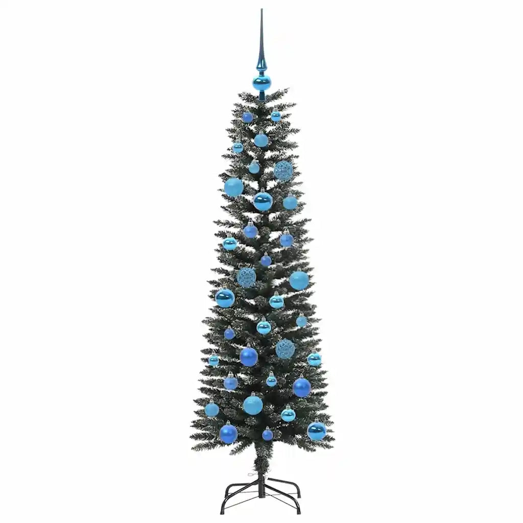 Albero di Natale artificiale con 150 LED Verde 150 cm