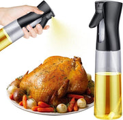 Spruzzatore di olio - 300 ml - contenitore per olio - ad aria compressa - adatto per la preparazione di insalate e barbecue