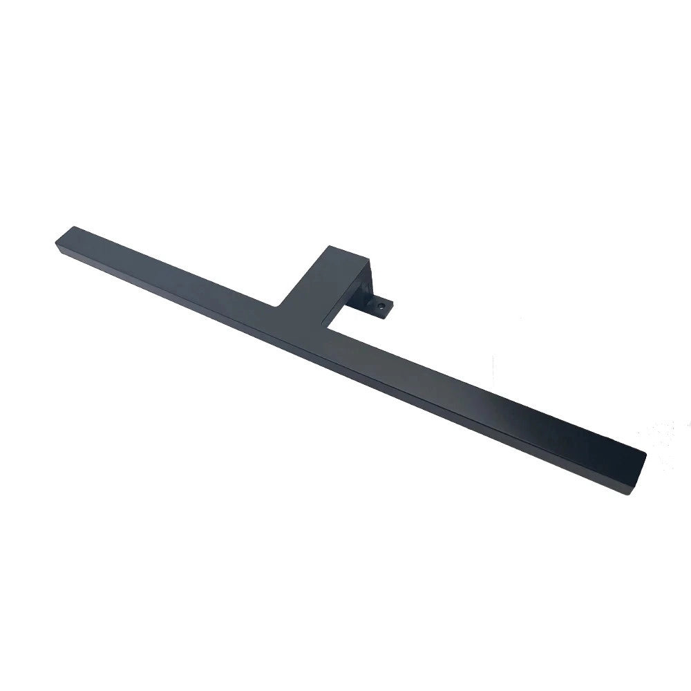 Trade Shop - Applique Lampada Led Per Specchio Bagno Con Doppia Istallazione 7w Luce 4000k Ip44 500p - Nero