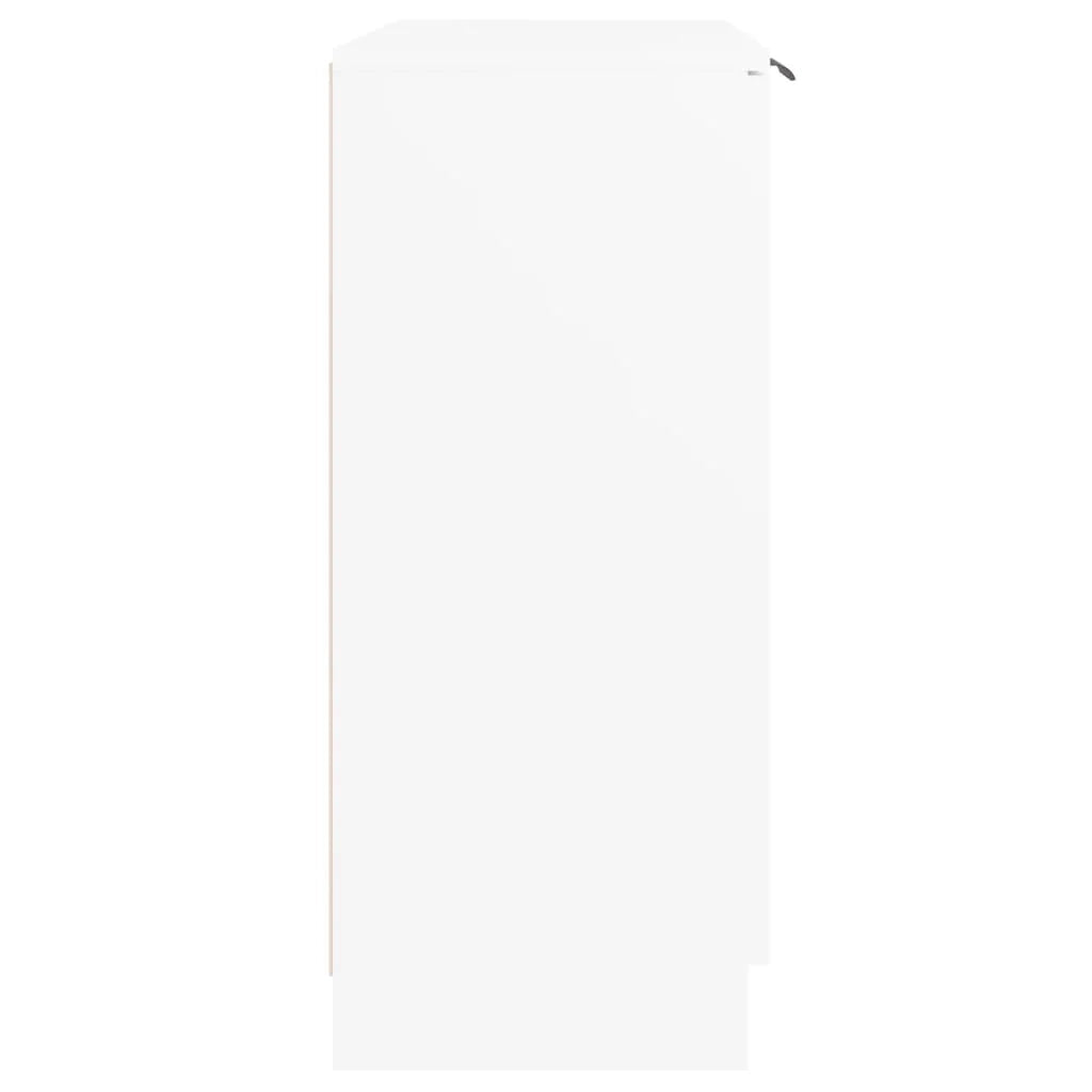 Buffet credenza cassettiera armadio mobile contenitore organizer per cucina soggiorno salotto 60 x 30 x 70 cm legno ingegnerizzato bianco 02_0030328