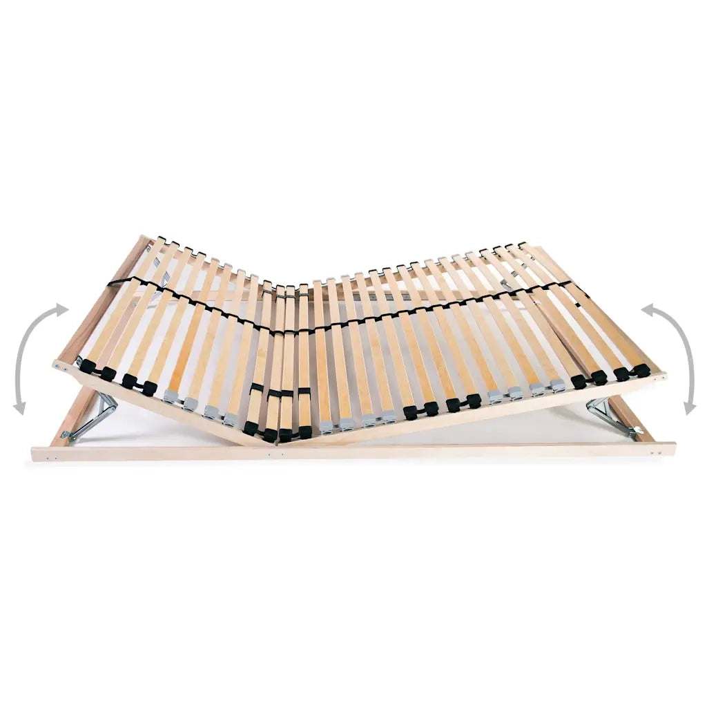 Rete a Doghe 7 Zone senza Materasso con 28 Doghe-Struttura Letto a Doghe 120x200 cm 900415
