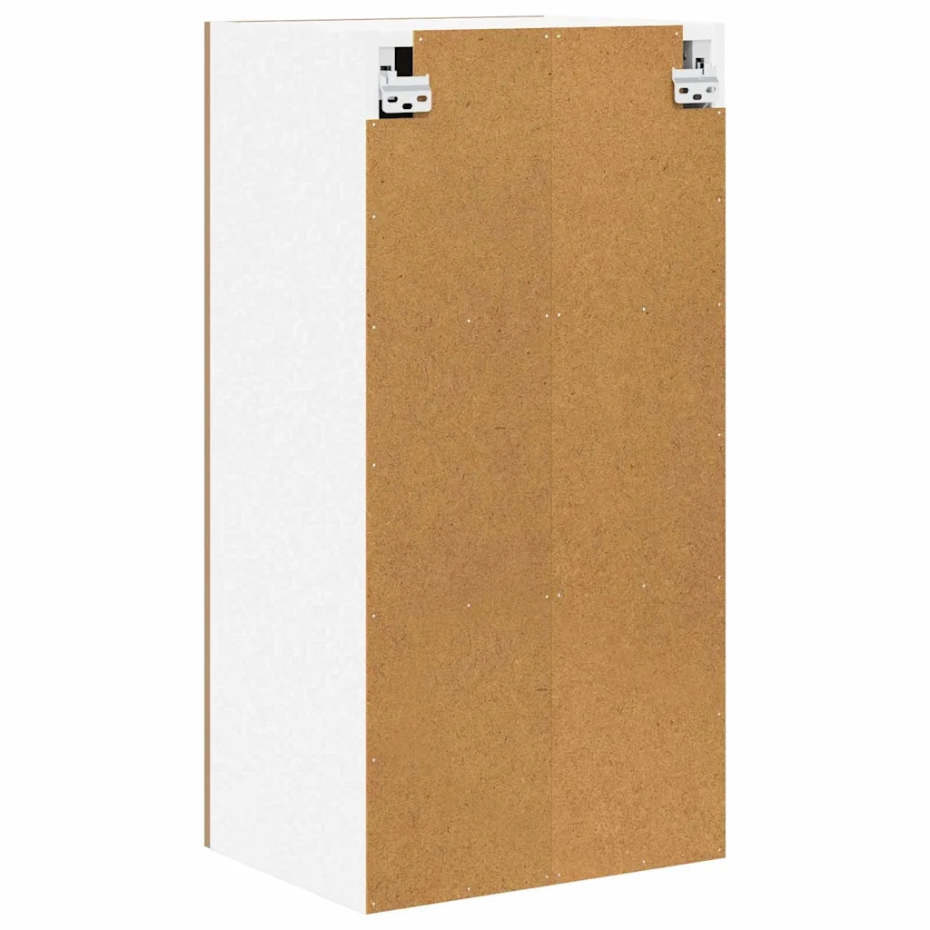 Armadio pensile Rovere Artigiano e Bianco 40 x 31 x 80 cm