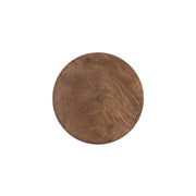 Applique tonda Ø15 legno scuro RING TIMBER LED 7W Nowodvorski