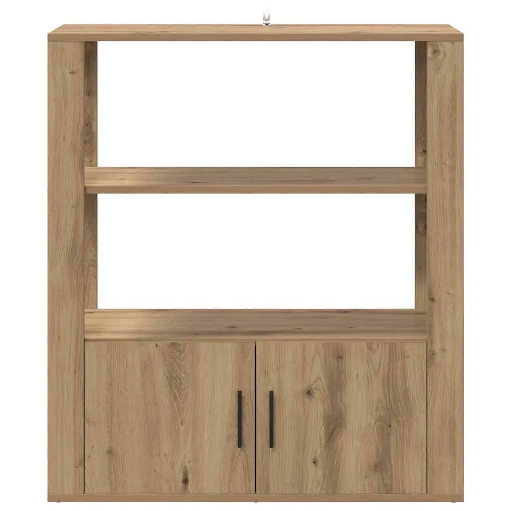 Credenza-Buffet-Armadio da cucina rovere artigianale 30 x 80 x 90 cm Legno multistrato