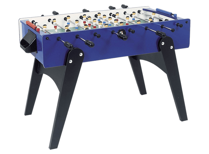 Calciobalilla in Mdf Blu con Aste Uscenti Garlando F-10