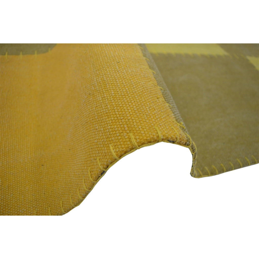 Tappeto Vintage Lyrical 100 in cotone lavorato a mano