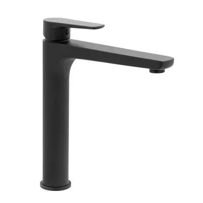 Set miscelatori lavabo alto bidet e doccia a incasso nero opaco  Erika