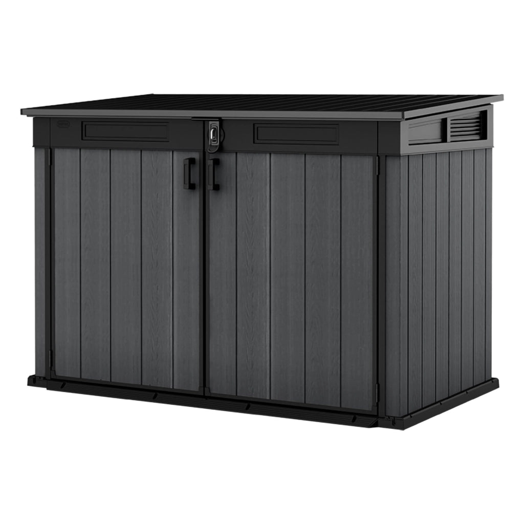 Mobile da Giardino Litchfield, Armadio da Esterno Cassetti, 191x109x133h cm Grigio