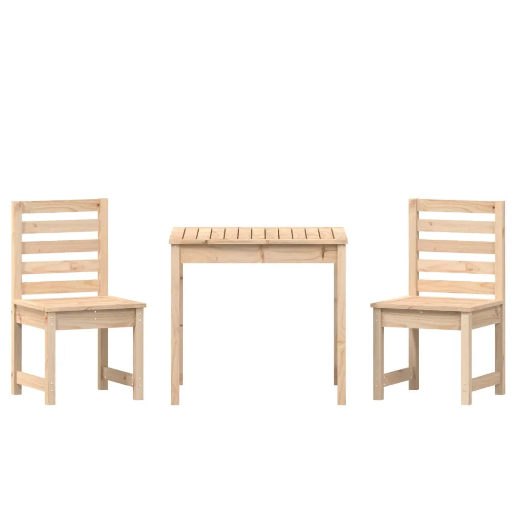 Set Bistrot da Giardino 3 pz in Legno Massello di Pino 3154671