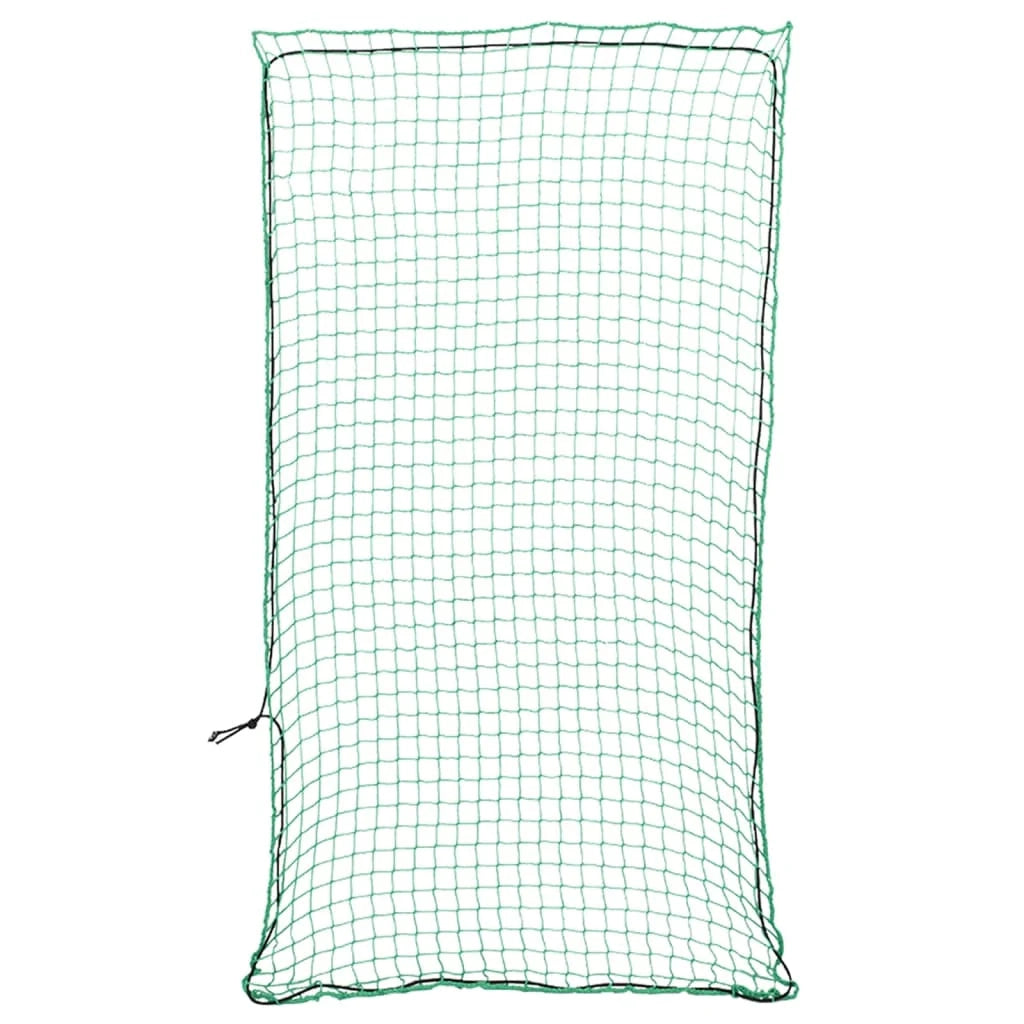 Rete per rimorchio telo di fissaggio del carico portapacchi con corda elastica 4 x 2 m PP verde 02_0042211