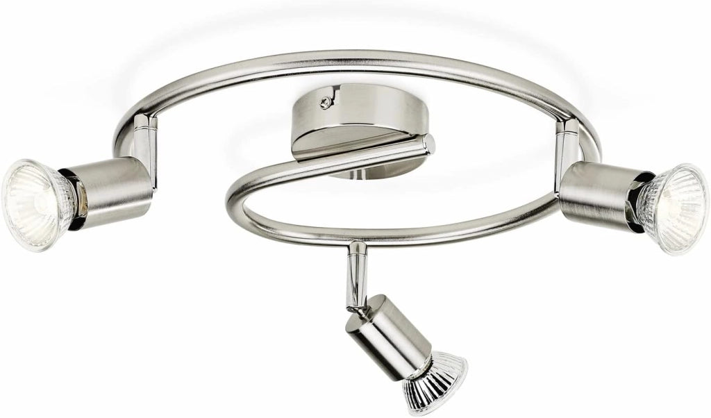 PLAFONIERA LIMBALI 3 FARETTI GU10- PHILIPS- 1,0 pz