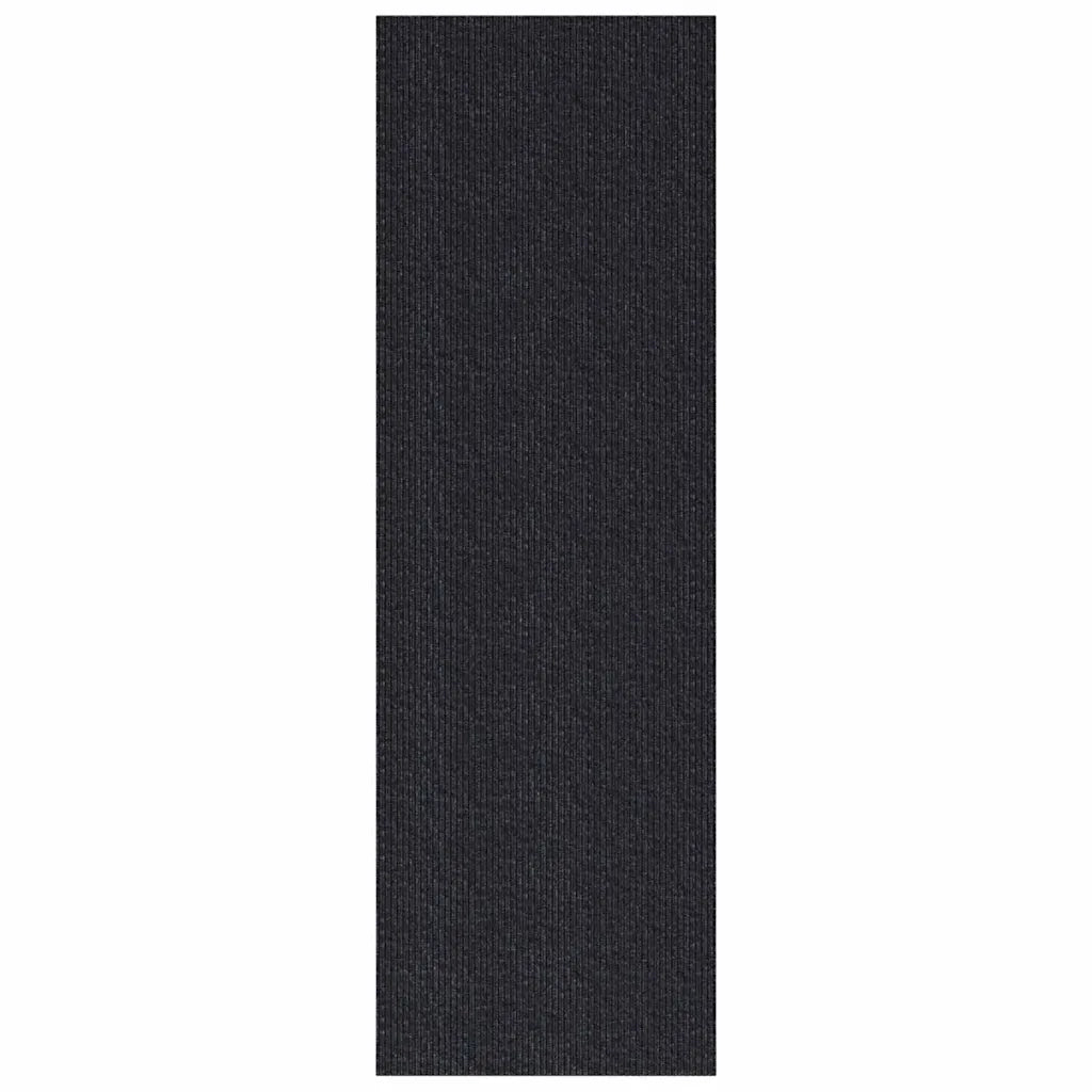 Runner in Moquette Antracite 80 x 250 cm Tessuto