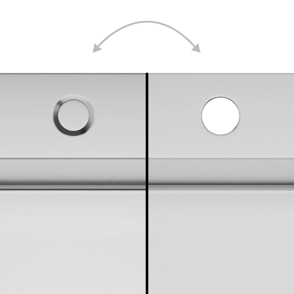 Lavello da cucina fatto a mano 55 x 44 cm acciaio inox argento 02_0002461